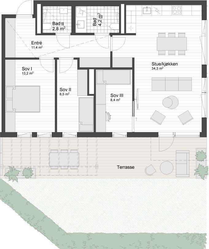 Plantegning 1